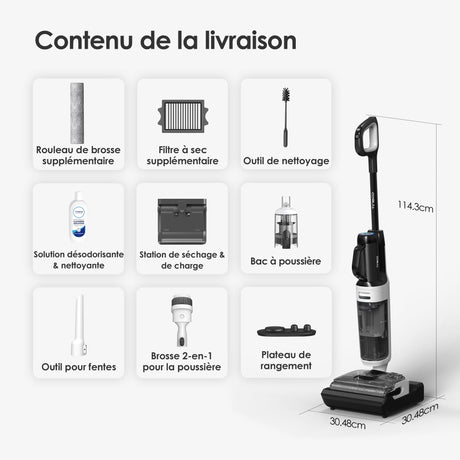 Tineco Floor ONE Switch S6 Stretch Breeze Nettoyeur Multifonction - Tineco FR