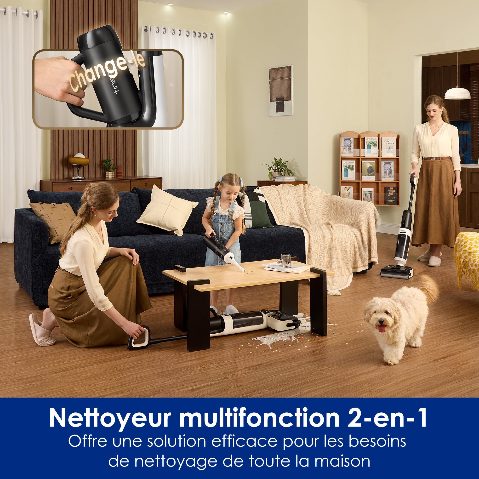 Tineco Floor ONE Switch S6 Stretch Breeze Nettoyeur Multifonction - Tineco FR
