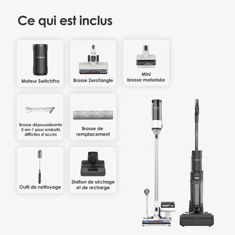 Tineco FLOOR ONE SWITCH S7 Laveur Intelligent Multi Fonctions, Aspirateur Laveur, aspirateur laveur sans fil, aspirateur lavant, aspirateur sans fil,aspirateur balai