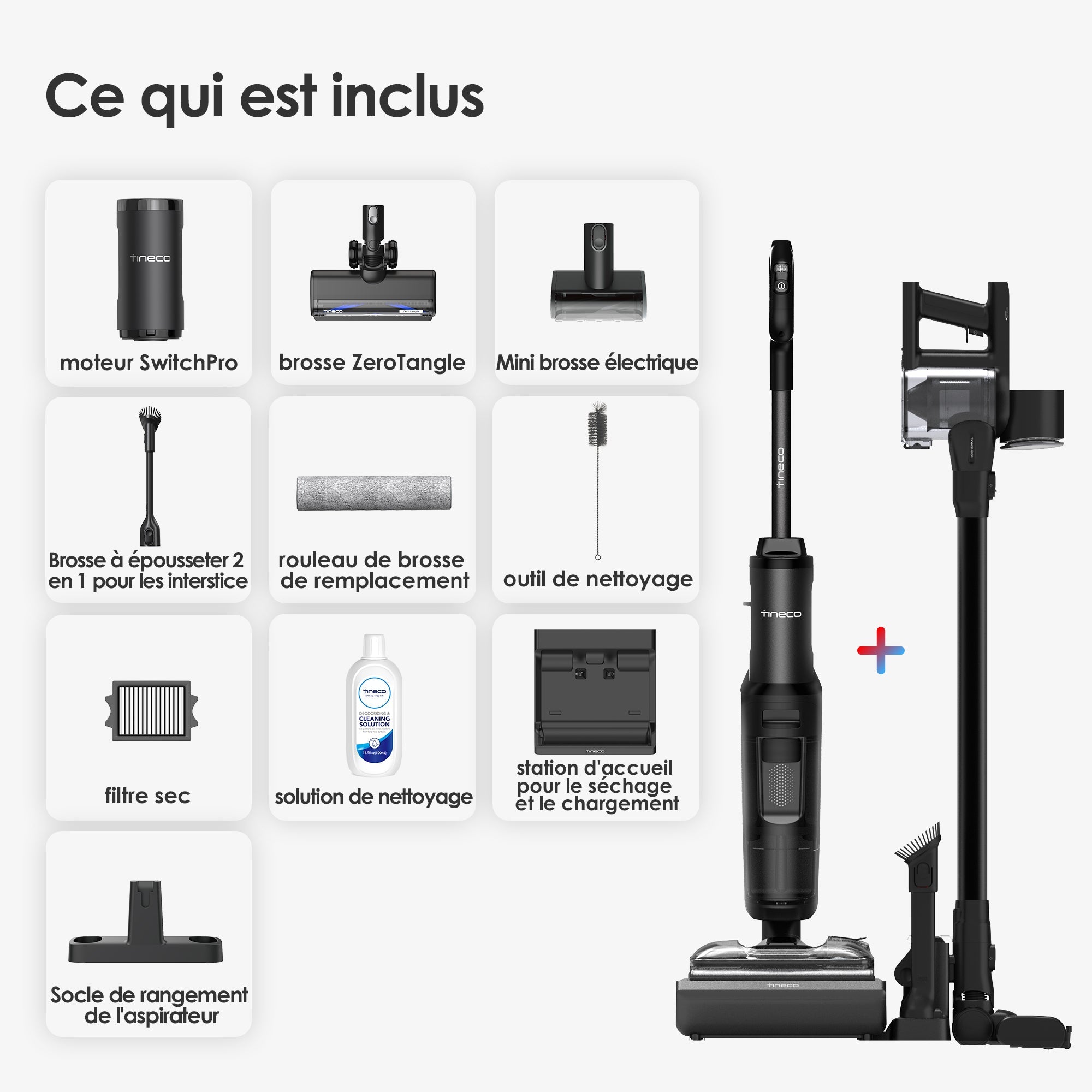 Tineco FLOOR ONE SWITCH S7 Stretch Nettoyeur multifonction 5 - en - 1 - Tineco FR