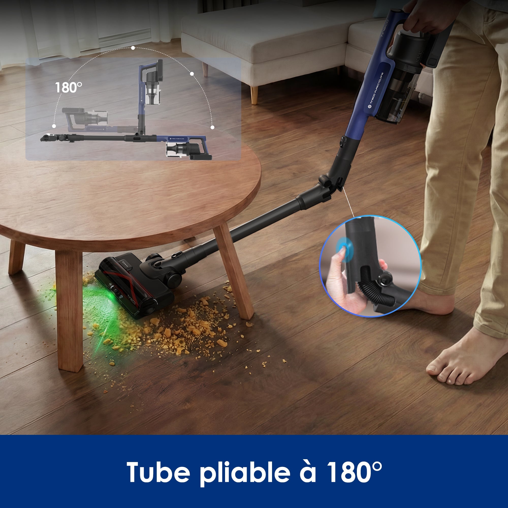 Tineco Pure One A70S Aspirateur Balai sans Fil - Tineco FR