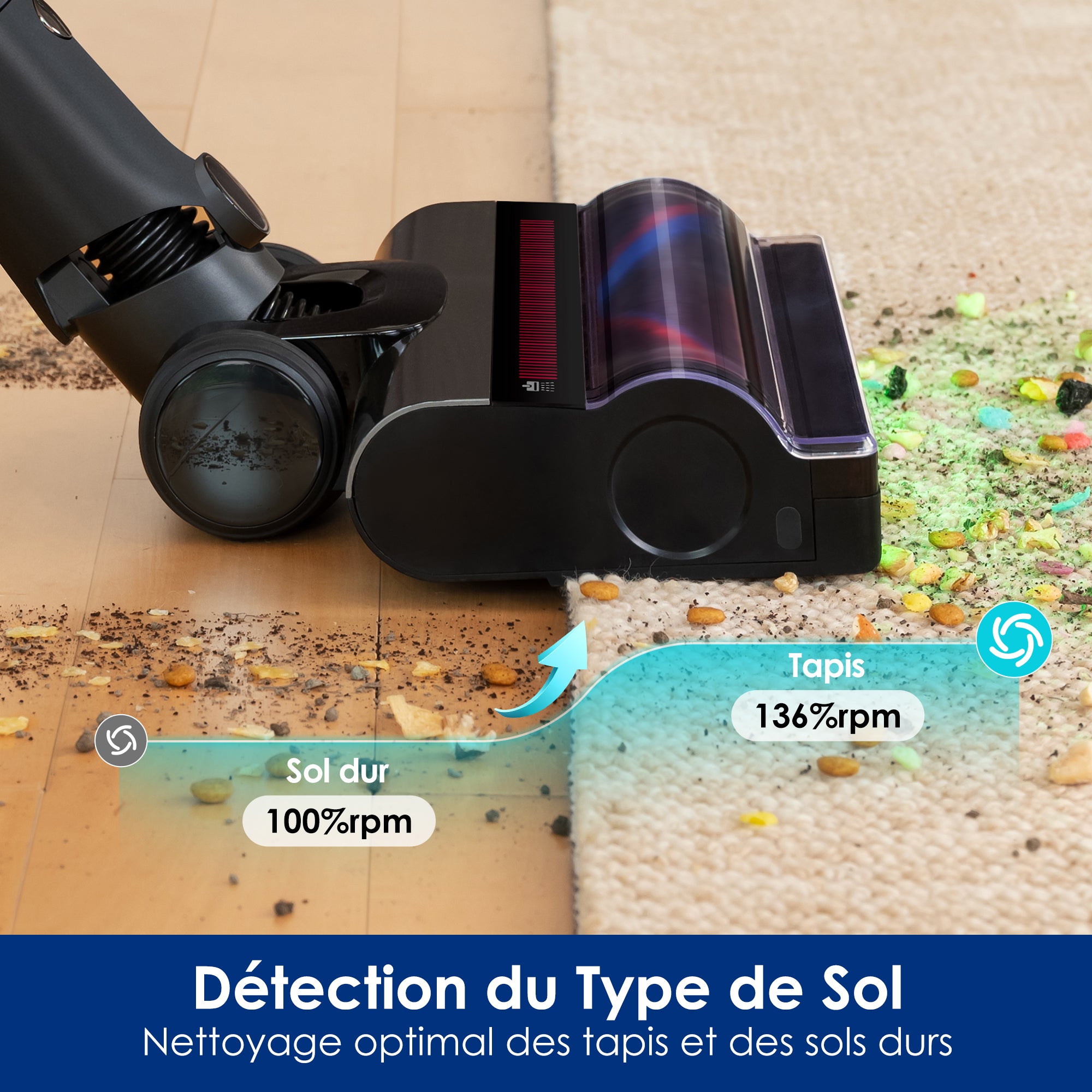 Tineco PURE ONE A90S Aspirateur Balai Sans Fil - Tineco FR, aspirateur, aspirateur balai, aspirateur sans fil, aspirateur eau et poussière, robot aspirateur, efficace sur tous types de sols