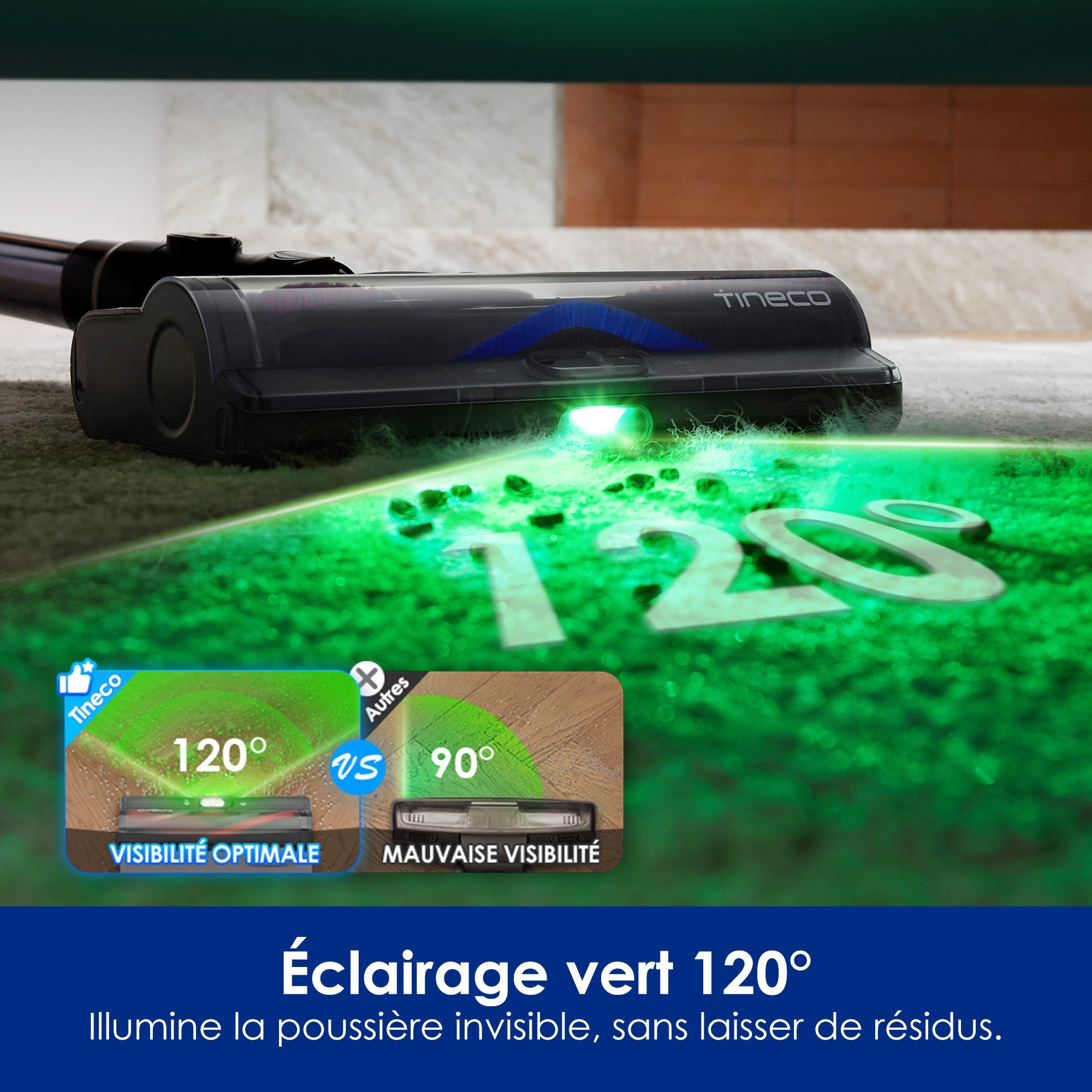 Tineco Pure One S50 Pro Aspirateur Balai sans Fil - Tineco FR