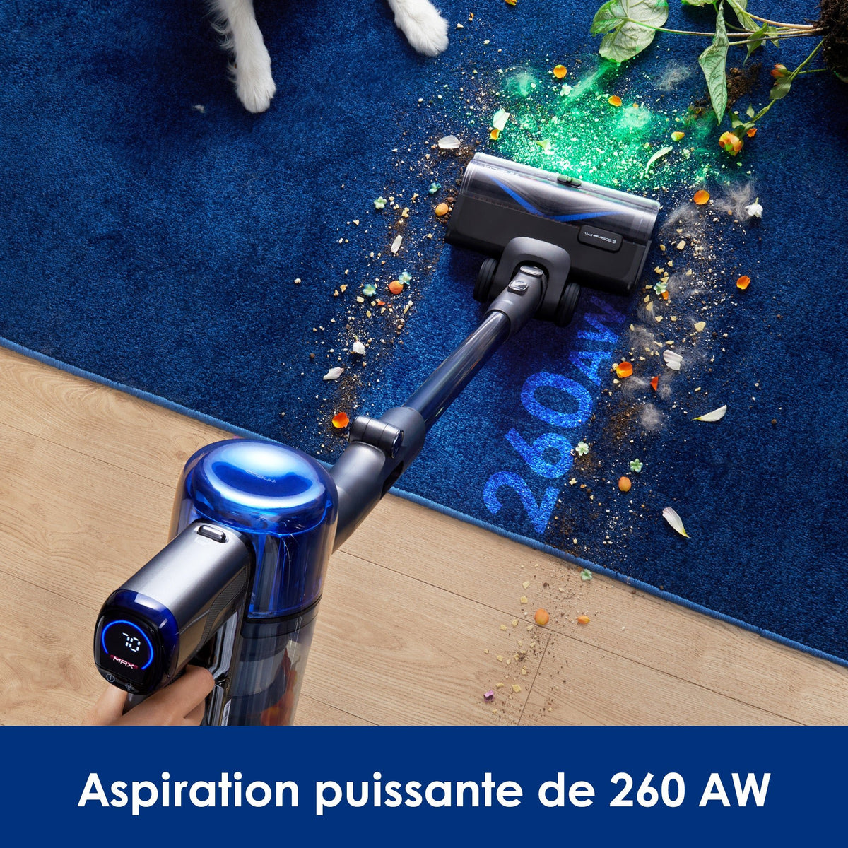 Tineco Pure One S70 Aspirateur Balai sans Fil(Gris) - Tineco FR