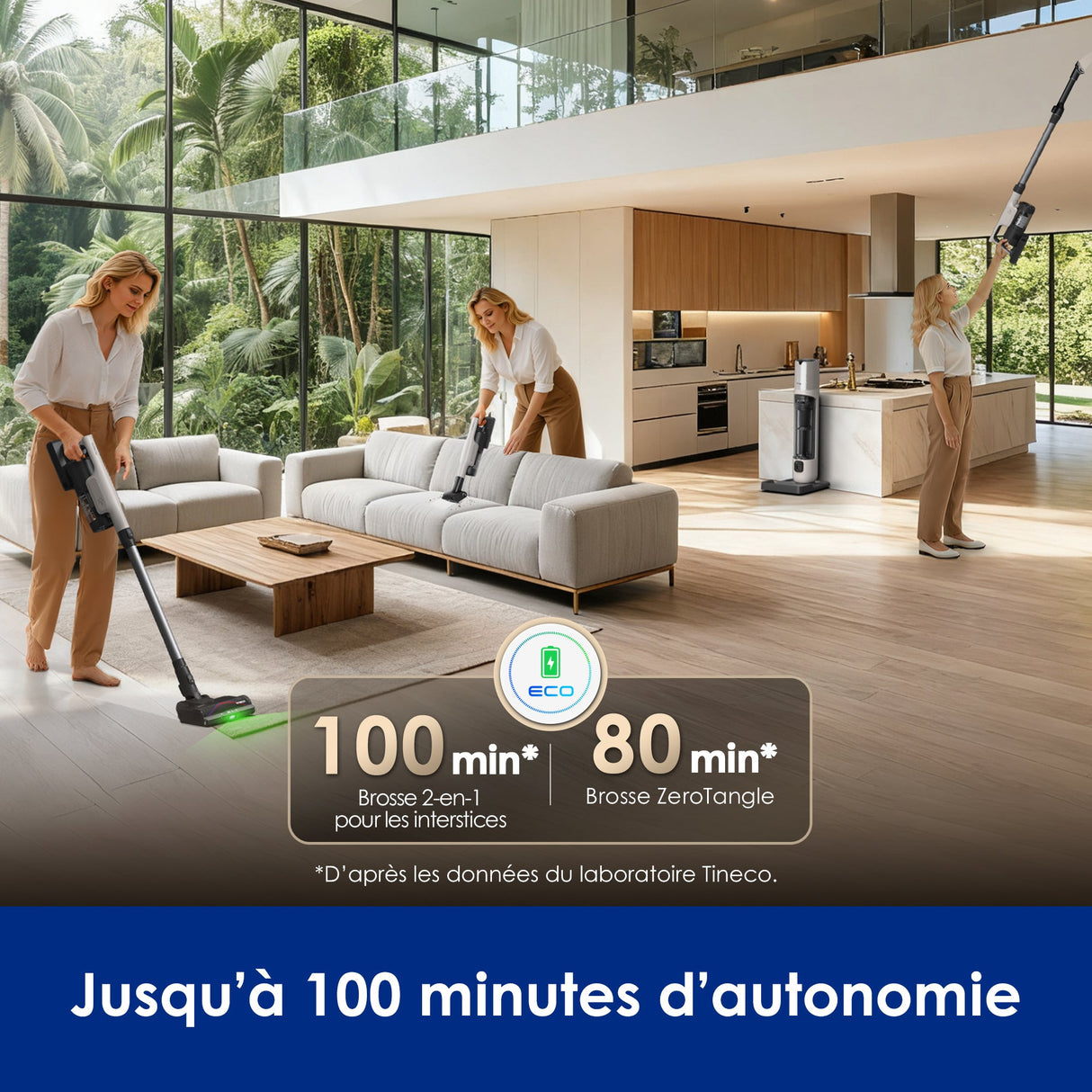 Tineco Pure One Station 5 Pro aspirateur Balai sans Fil avec Base - Tineco FR