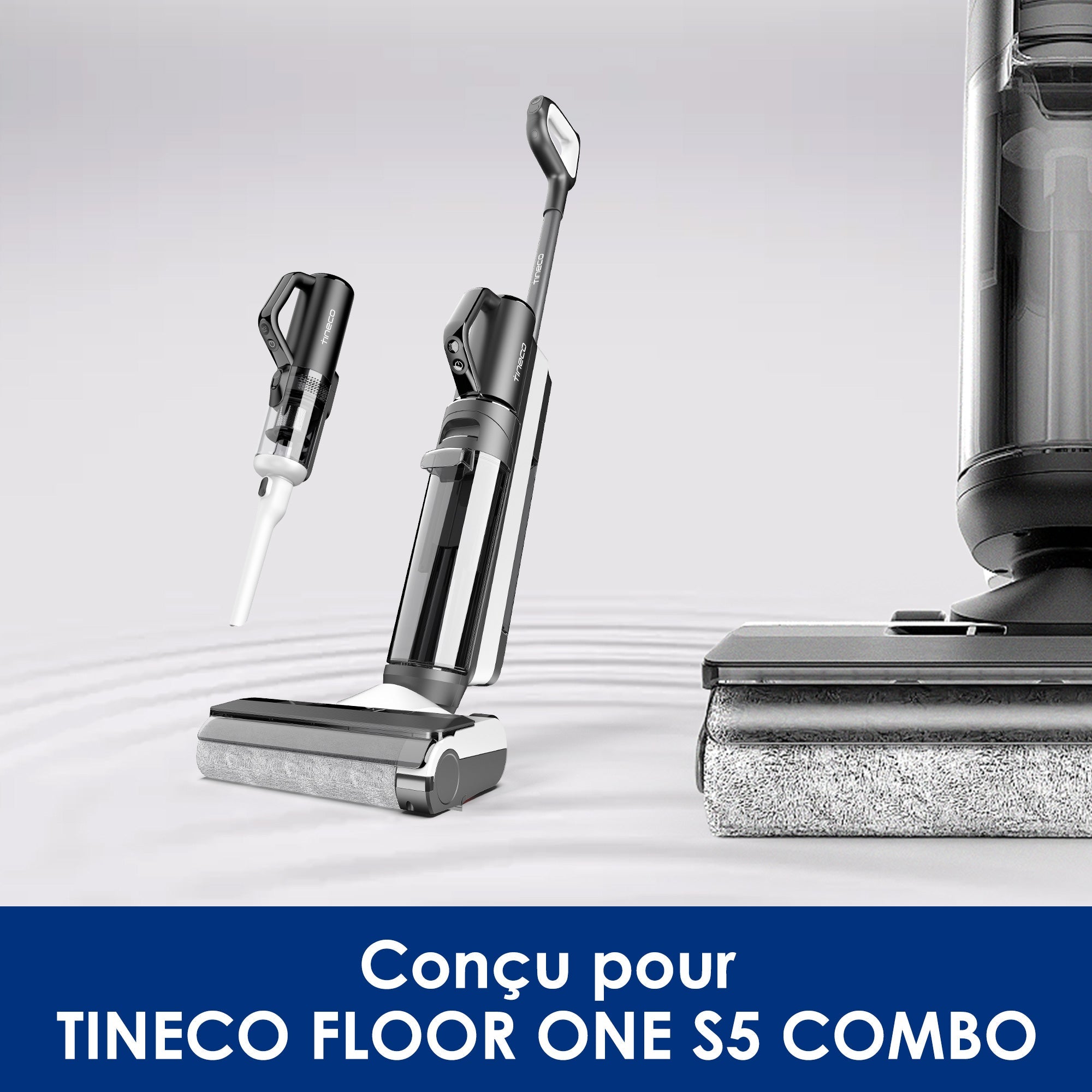 Kit d'accessoires pour aspirateur sec/humide intelligent Tineco