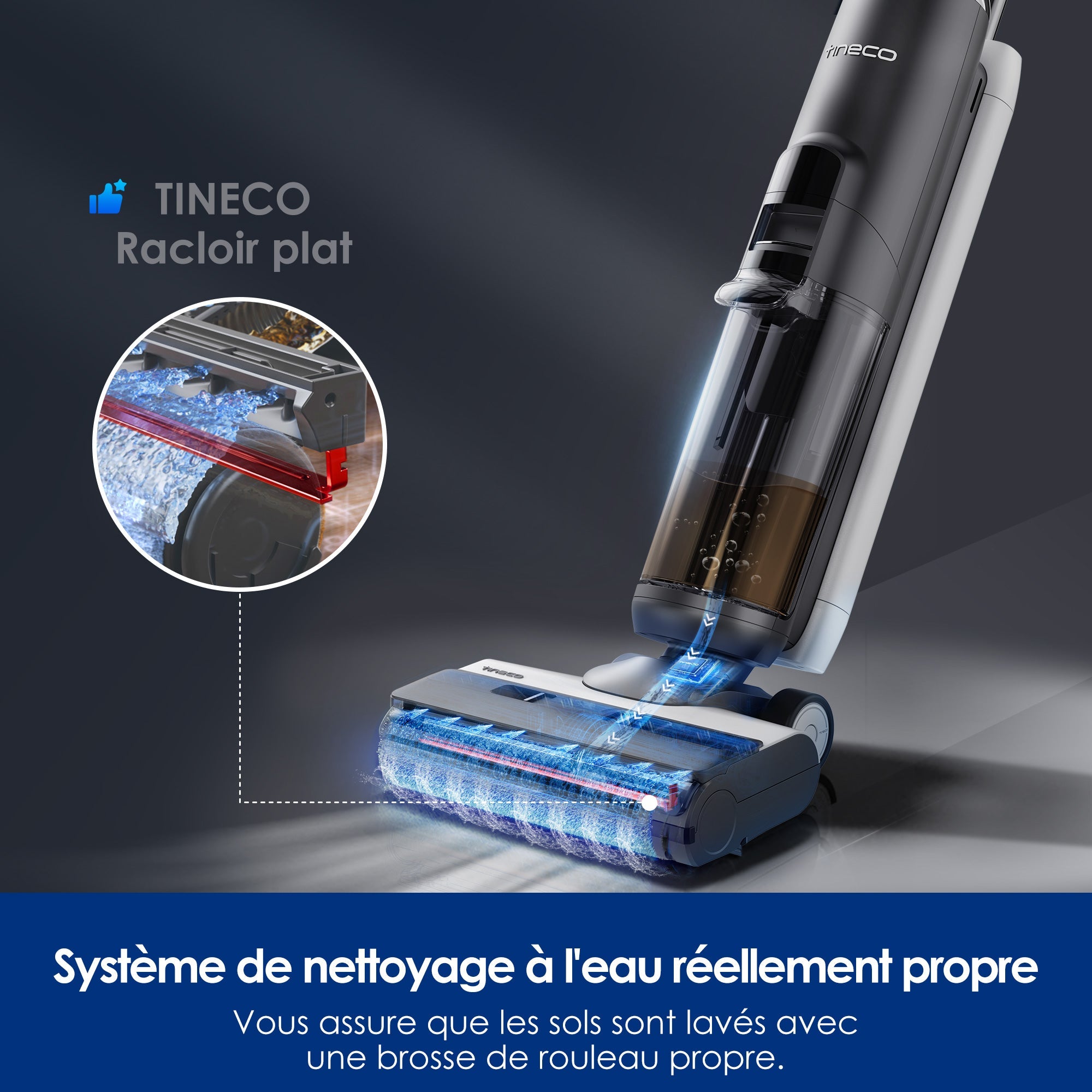 Tineco Floor One S5 Intelligent Aspirateur Eau Et Poussière Sans Fil ...