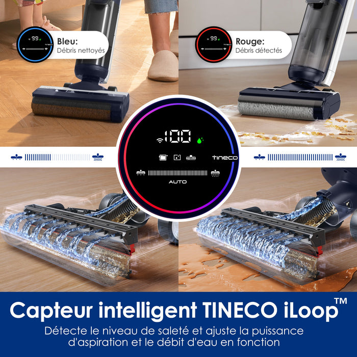 Tineco Floor One S5 Intelligent Aspirateur Eau et Poussière sans Fil - Tineco FR