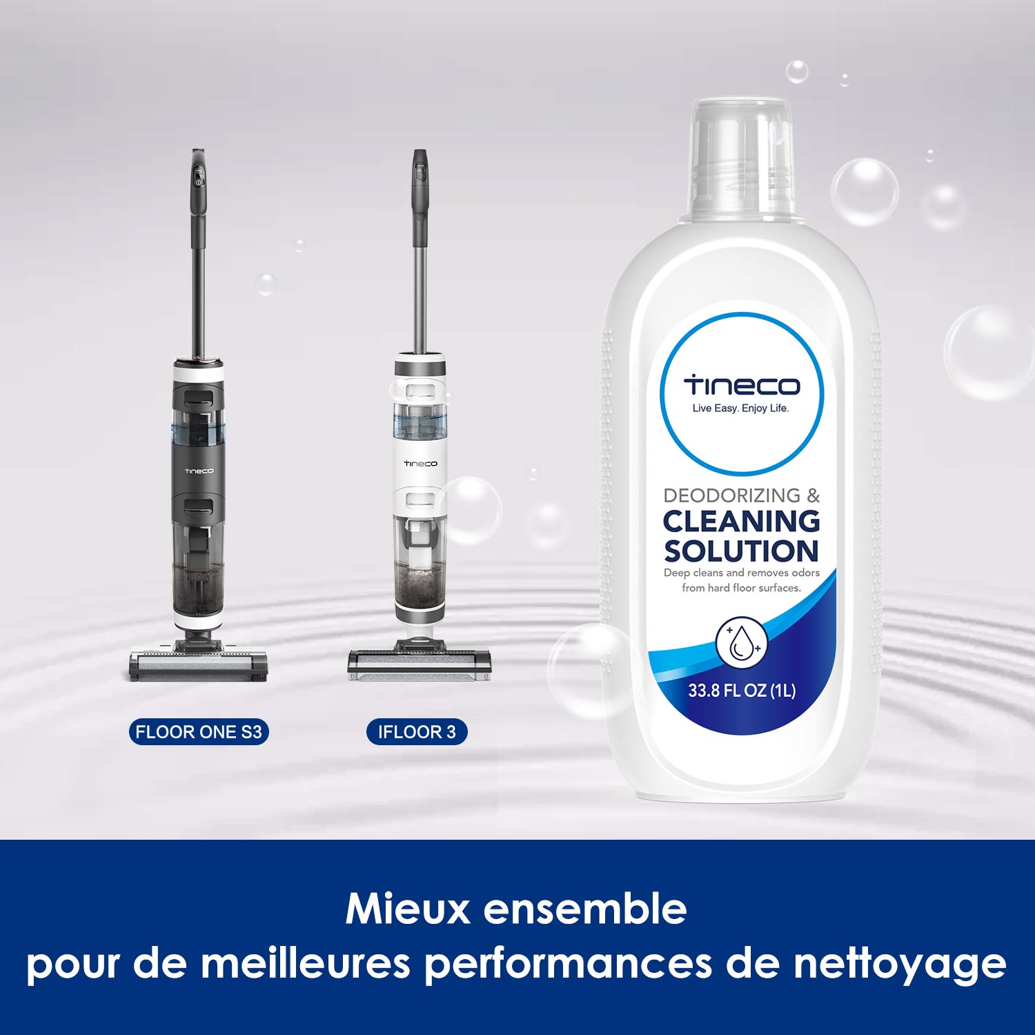 Tineco formule pour Floor One S3, iFloor 3, Floor One S5 & S5 Combo, pour nettoyage multi-surfaces - Tineco FR