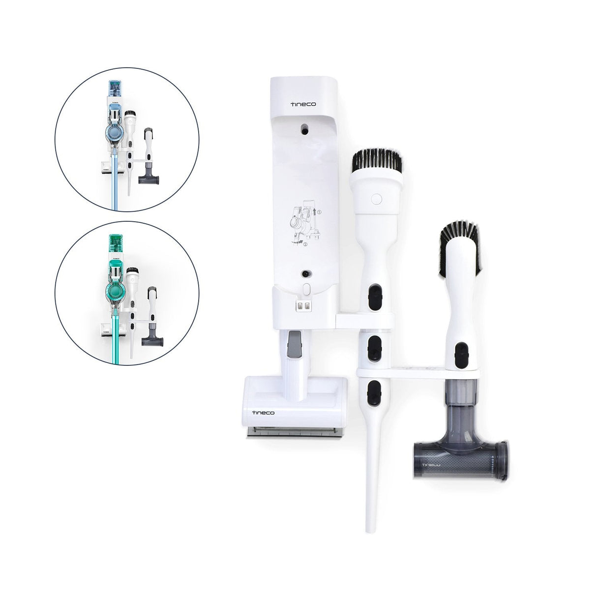 Tineco PURE ONE S12/S11/X/A11/A10 Series Support d'accessoires pour montage mural - Tineco FR